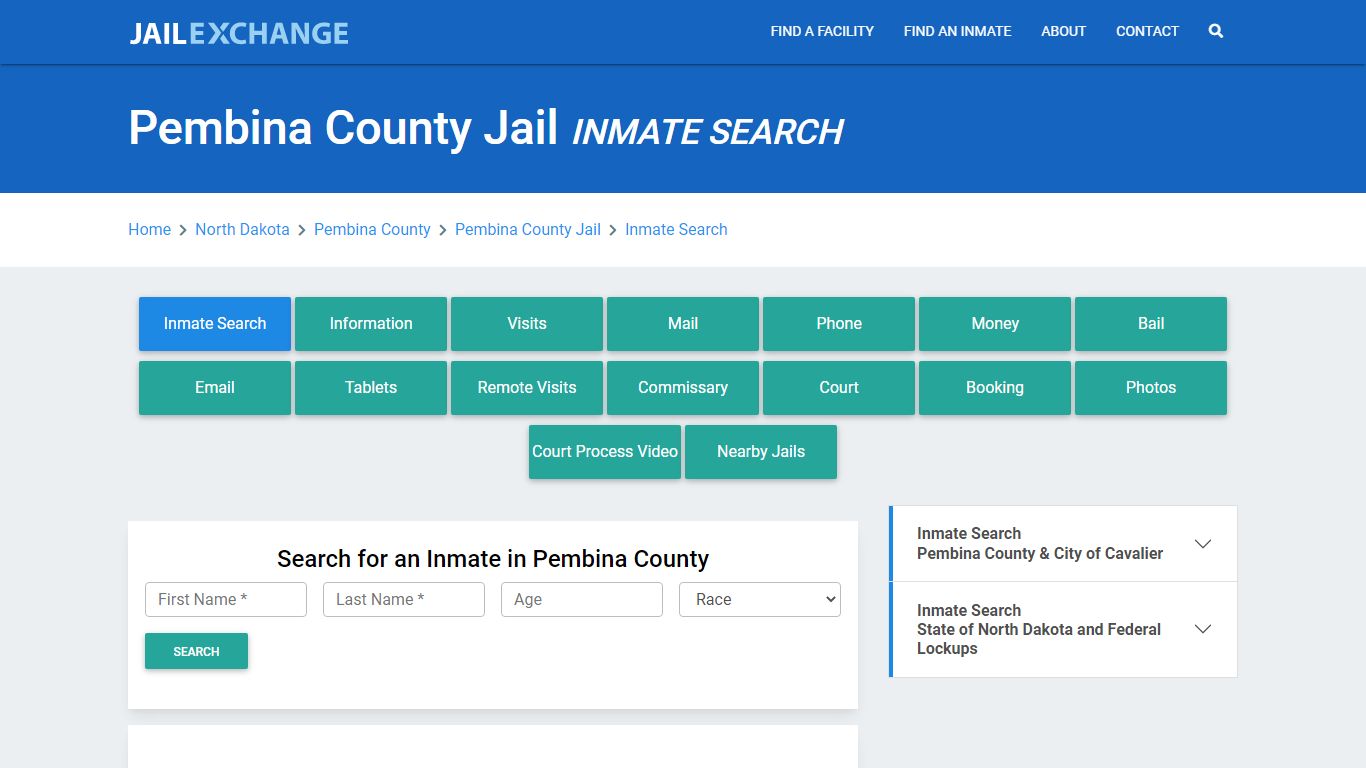 Pembina County Jail, ND Inmate Search: Roster & Mugshots